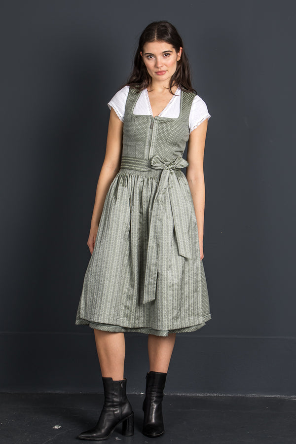 Country Line Dirndl mintgrün Vorderansicht | Country Line Dirndl mint green front view