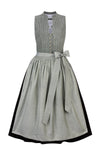 Hammerschmid Hochgeschlossenes Dirndl Alpsee Grün Vorderansicht | Hammerschmid High-neck dirndl Alpsee Green front view