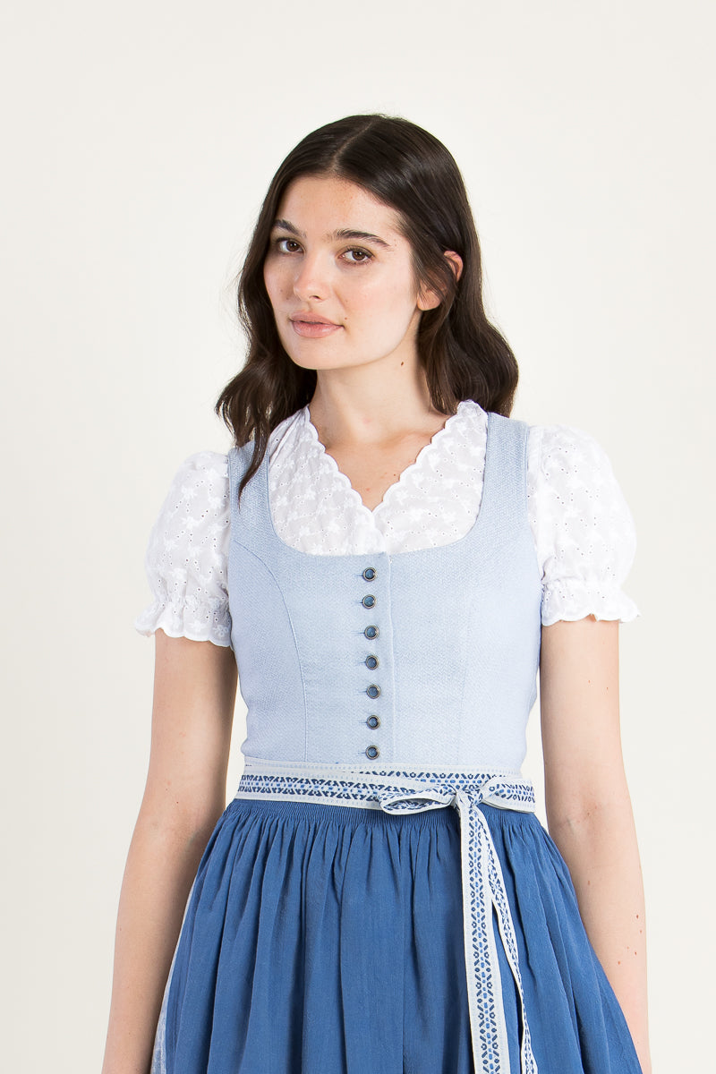 Berwin & Wolff Dirndlbluse Spitze weiß