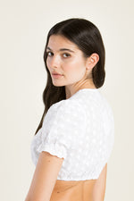 Berwin & Wolff Dirndlbluse Spitze weiß