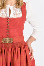 Gottseidank Dirndlbluse Anastasia eierschale Detail Spitze | Gottseidank Dirndl Blouse Anastasia eggshell lace detail