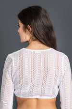 Countryline Dirndlbluse weiß Getragen | Countryline Dirndl blouse white worn