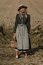 Almliebe Ärmeldirndl Sandra grün