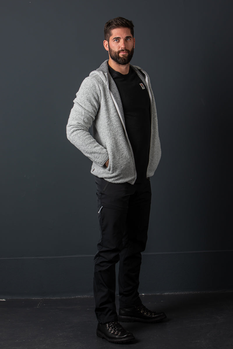 Houdini Softshellhose schwarz Detail | Houdini softshell trousers black detail