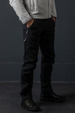 Houdini Softshellhose schwarz Rückansicht | Houdini softshell trousers black back view