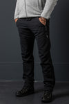 Houdini Softshellhose schwarz Vorderansicht | Houdini softshell trousers black front view