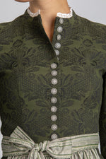 Almliebe Ärmeldirndl Sandra grün