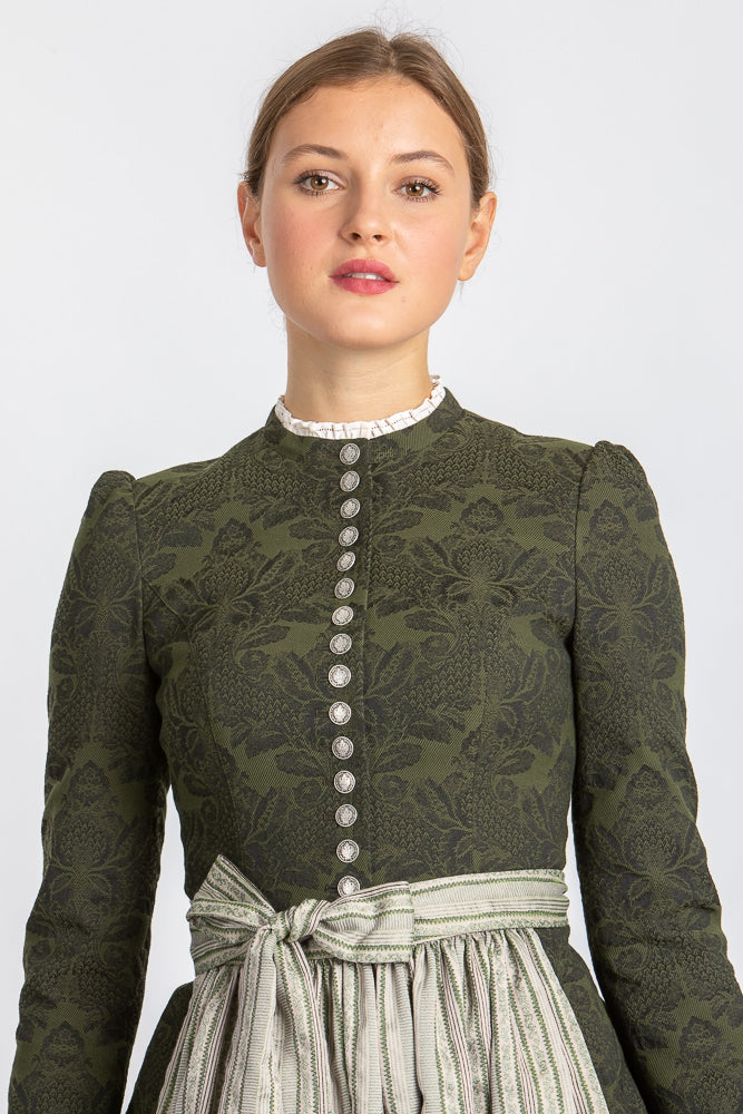 Almliebe Ärmeldirndl Sandra grün