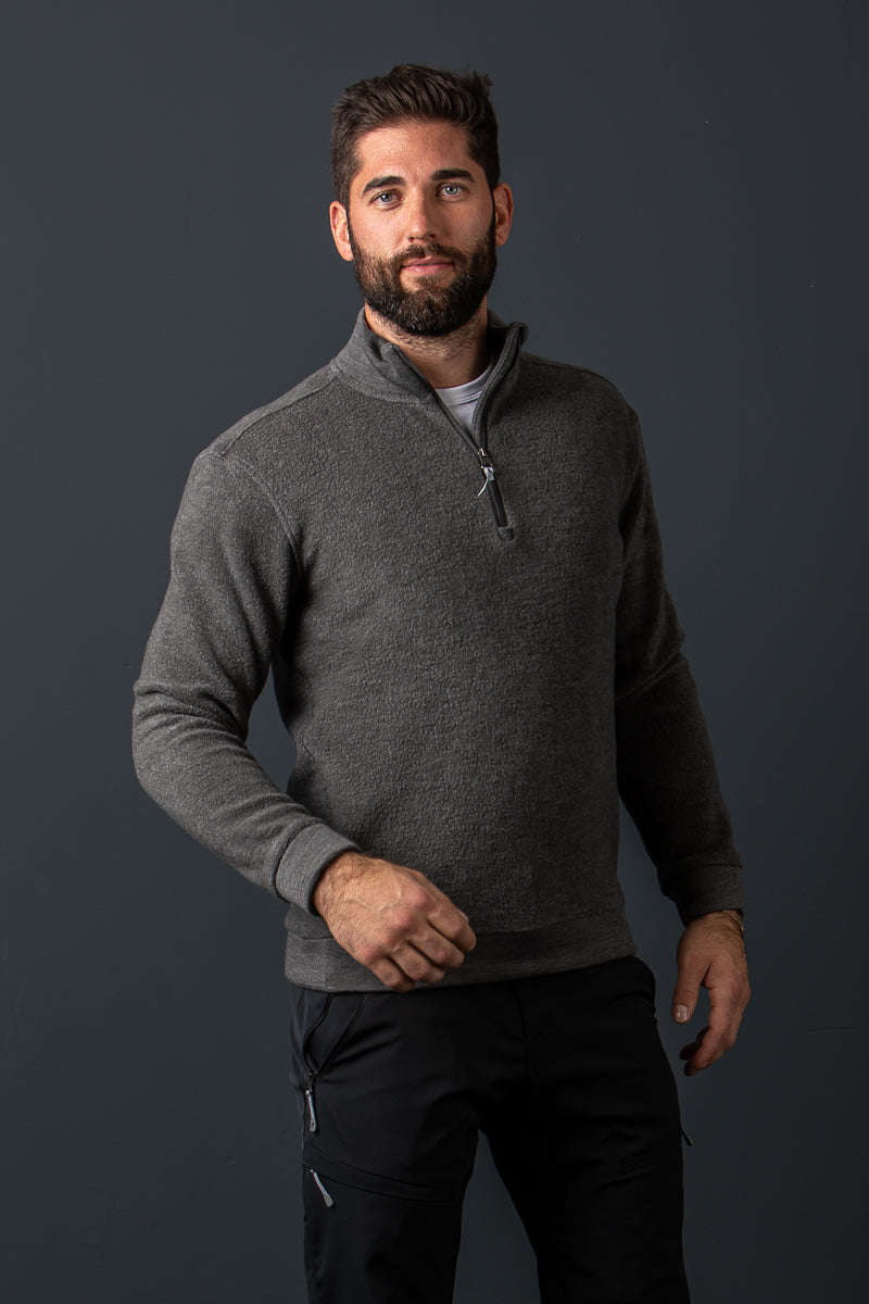 Houdini Fleece Pullover Alto Grün Rückansicht | Houdini Fleece Pullover Alto Green back view