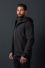 Houdini Softshelljacke Pace Herren Schwarz Rückansicht | Houdini softshell jacket Pace men black back view