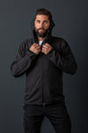 Houdini Softshelljacke Pace Herren Schwarz Vorderansicht | Houdini softshell jacket Pace men black front view