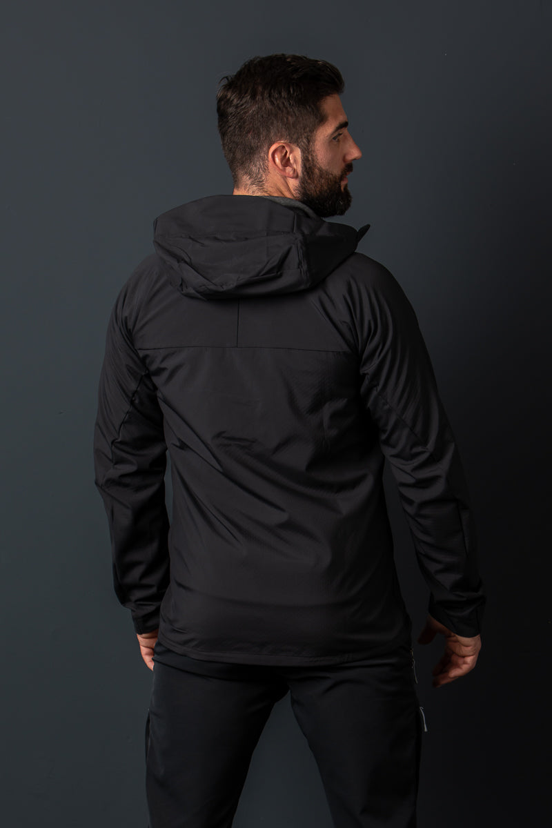 Houdini Softshelljacke Pace Herren Schwarz Detail | Houdini softshell jacket Pace men black detail