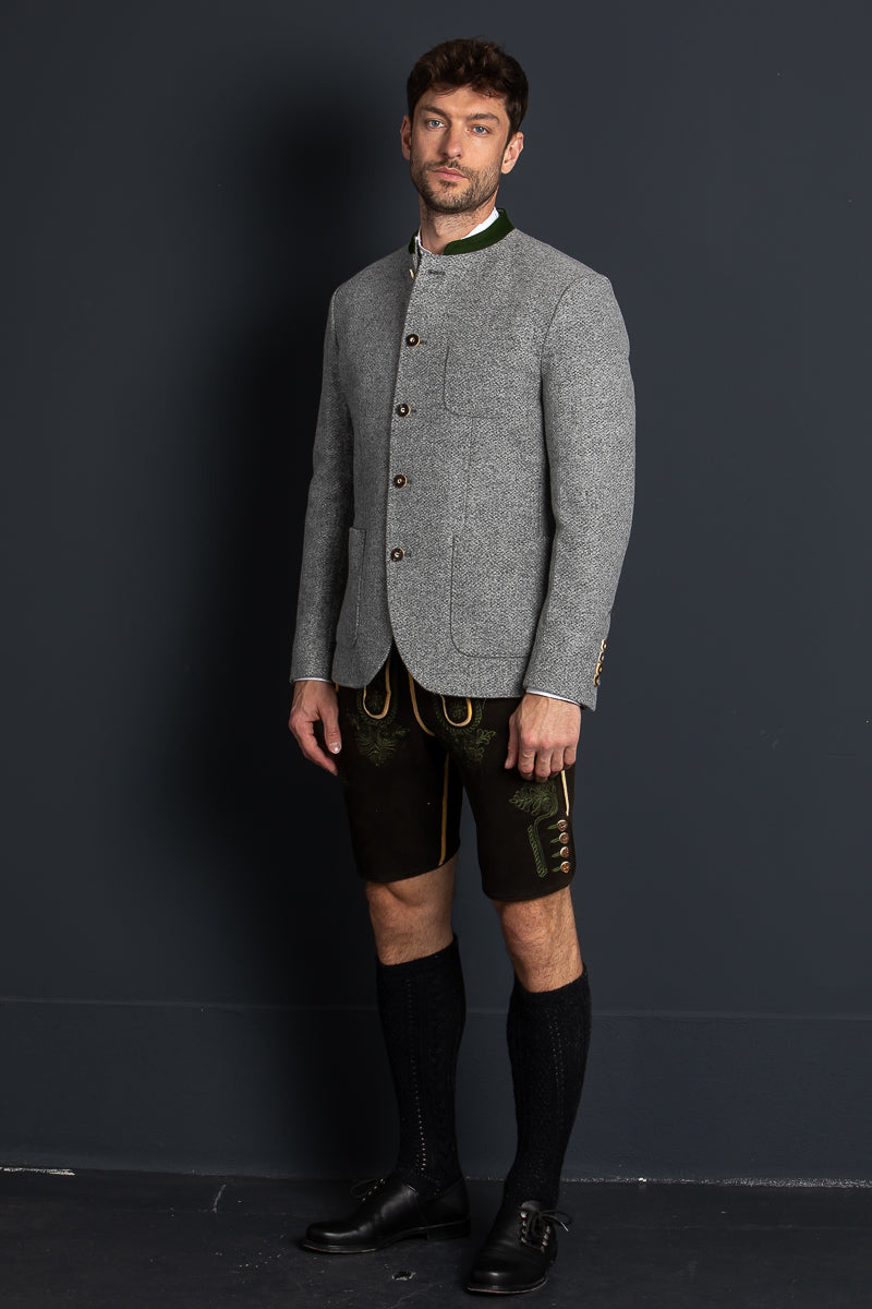 Meindl Hirschlederhose Ebensee ahorn Getragen | Meindl Hirschlederhose Ebensee maple worn