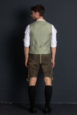 Meindl Hirschlederhose Nockerberg Rückansicht | Meindl Lederhose Nockerberg back view