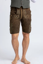 Meindl Lederhose Loisach akazie Getragen | Meindl Lederhosen Loisach Acacia worn