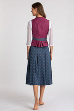 Almliebe Trachtenmieder Wally pink