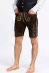Meindl Lederhose Loisachtal ahorn Vorderansicht | Meindl Lederhose Loisachtal maple front view