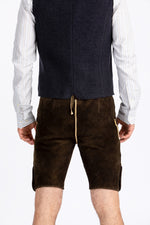 Meindl Lederhose Loisachtal ahorn Detail | Meindl Lederhose Loisachtal maple detail