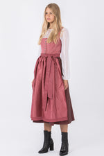 Almliebe Dirndl Fesche Vroni pink Rückansicht | Almliebe Dirndl Fesche Vroni pink back view