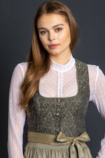 Wenger Dirndlbluse Lisbeth weiß Detail | Wenger dirndl blouse Lisbeth white detail