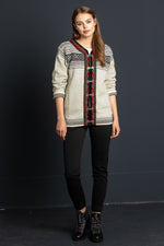 Dale of Norway Strickjacke Setesdal Vorderansicht | Dale of Norway cardigan Setesdal front view