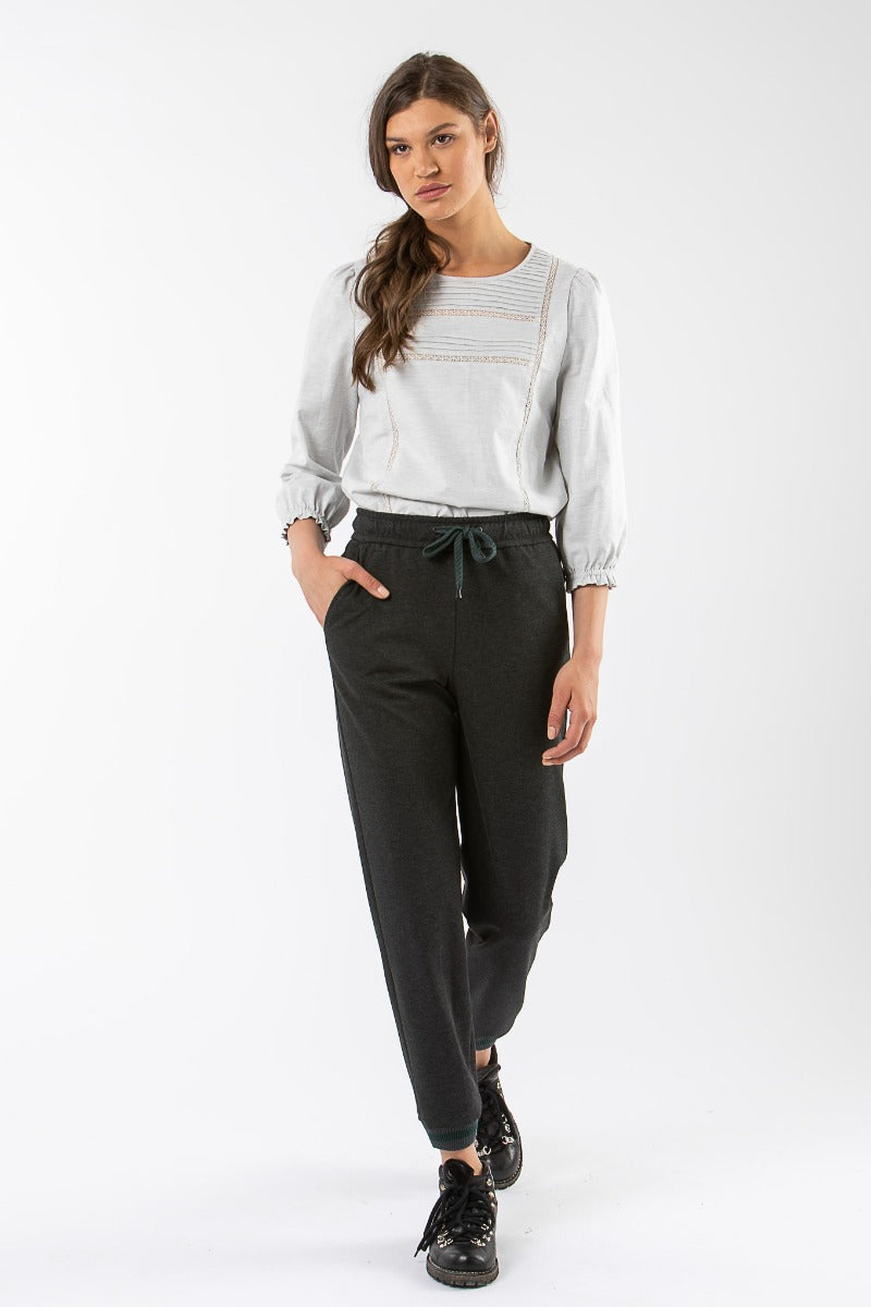 Almliebe Wander Jogger Rachel anthrazit Getragen | Almliebe hiking jogger Rachel anthracite worn