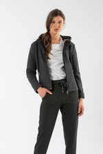 Almliebe Trachtenjacke Hirschberg anthrazit Vorderansicht | Almliebe Traditional Jacket Hirschberg anthracite front view