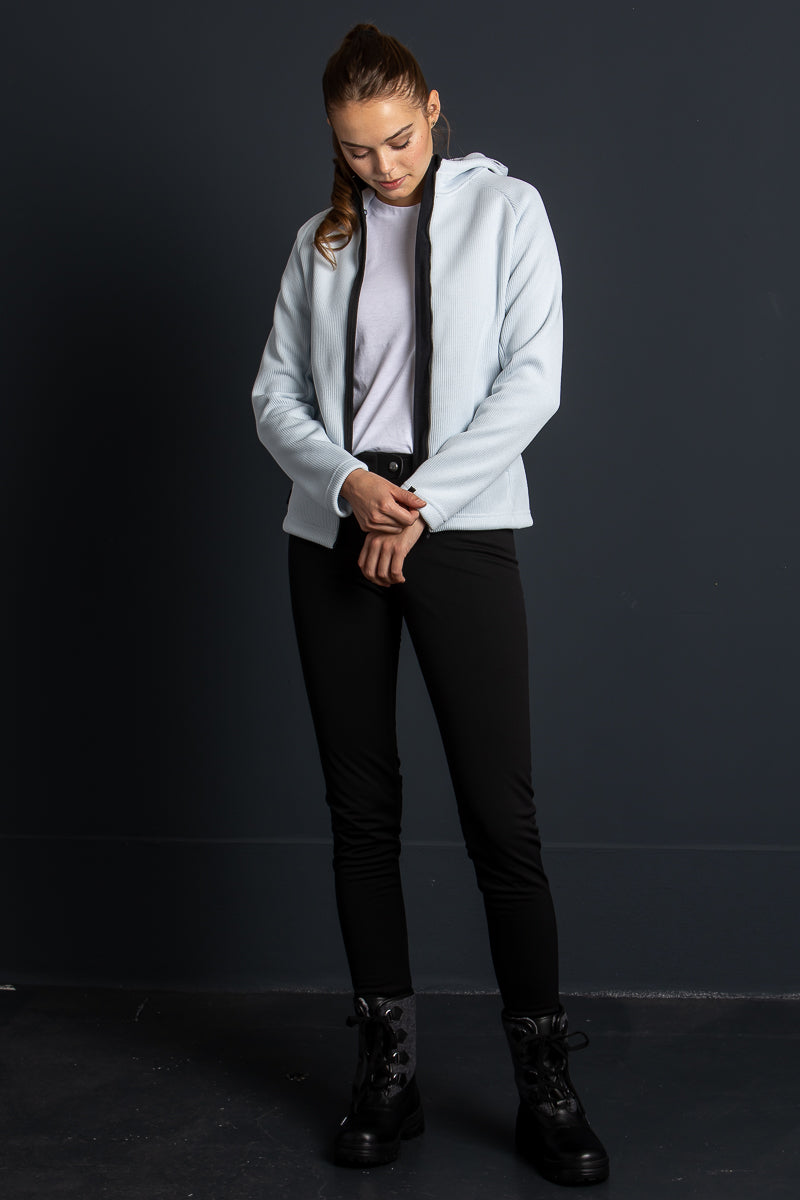 Colmar Fleecejacke hellblau Vorderansicht | Colmar Fleece Jacket light blue front view