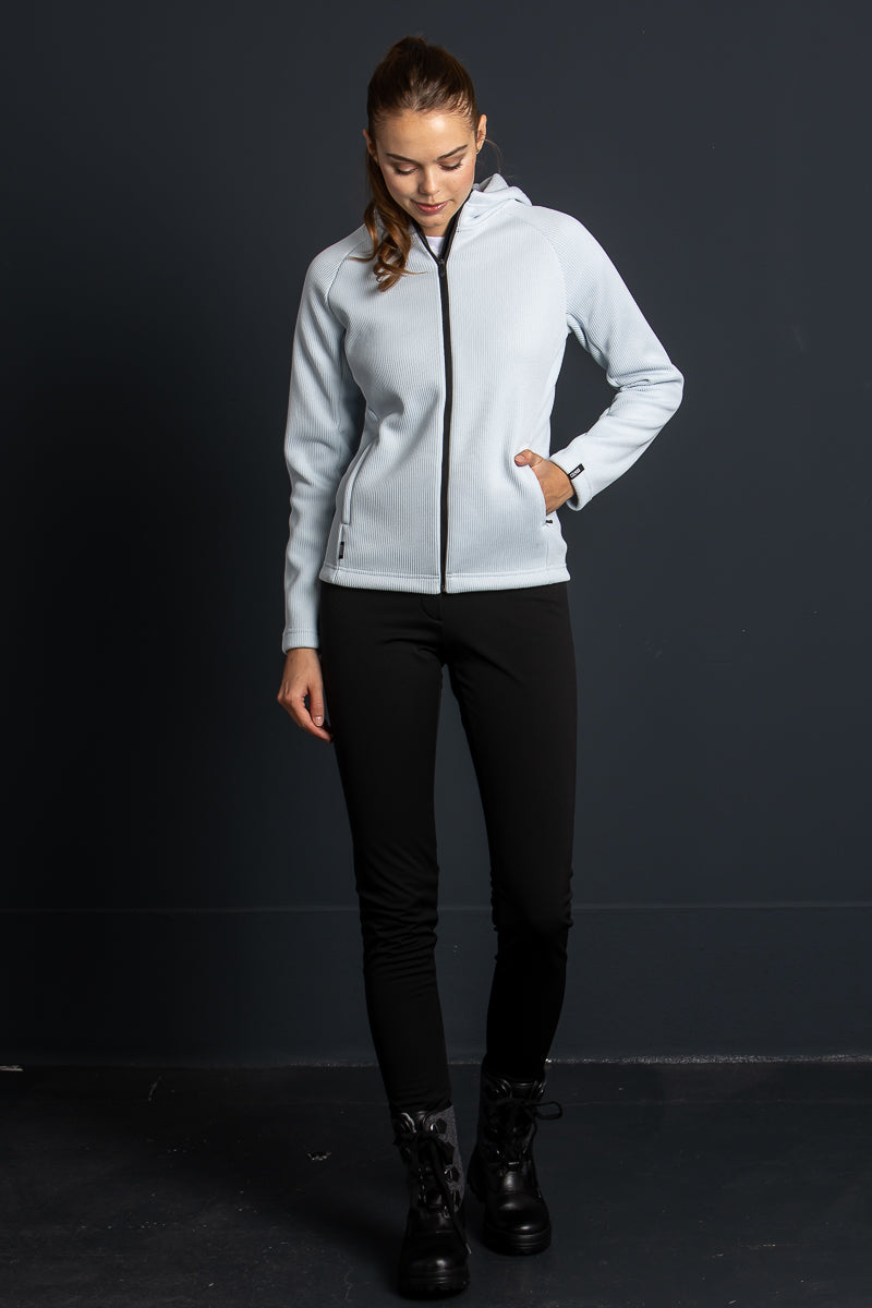 Colmar Fleecejacke hellblau Detail | Colmar Fleece Jacket light blue detail
