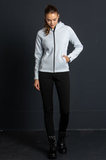 Colmar Fleecejacke hellblau Detail | Colmar Fleece Jacket light blue detail