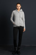 Houdini Fleecejacke Outright Cloudy Gray Vorderansicht | Houdini fleece Outright Cloudy Gray front view