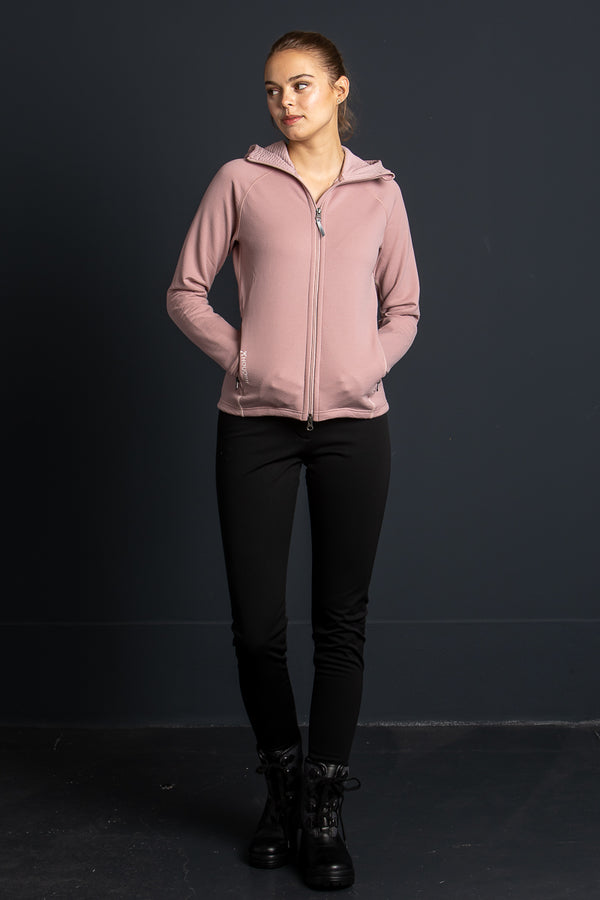 Houdini Fleecejacke Mono Air Pink Moon Vorderansicht | Houdini fleece Mono Air Pink Moon front view