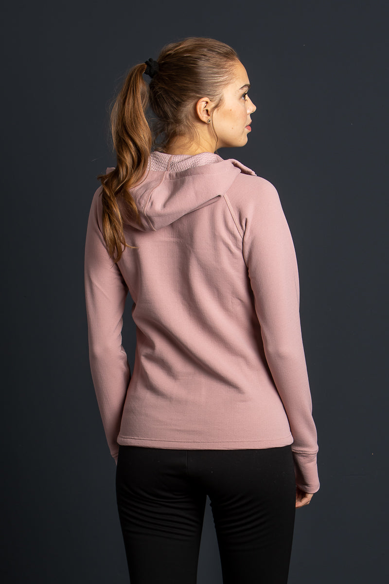 Houdini Fleecejacke Mono Air Pink Moon Detail | Houdini fleece Mono Air Pink Moon detail