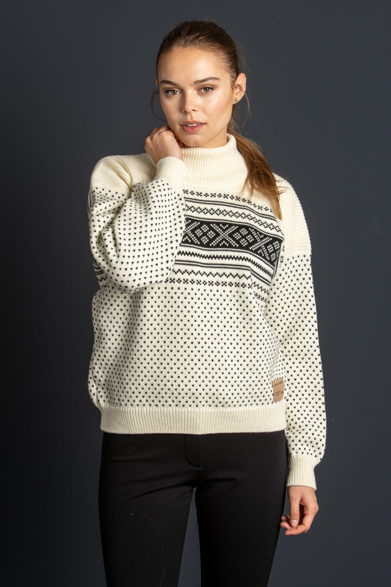 Dale of Norway Norwegerpulli Valloy ecru Detail | Dale of Norway Norwegian sweater Valloy ecru detail