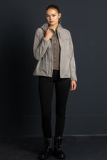 Houdini Shelljacke The Orange taupe Detail | Houdini shell jacket The Orange taupe detail