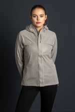 Houdini Shelljacke The Orange taupe Rückansicht | Houdini shell jacket The Orange taupe back view