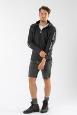 Almliebe Kapuzenjacke Herren Kranzberg Anthrazit Getragen | Almliebe Men's Hooded Jacket Kranzberg Anthracite worn