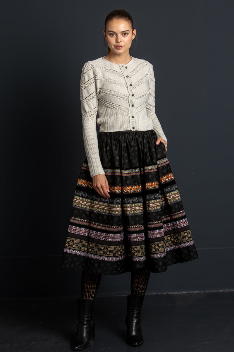 Gottseidank Strickjanker Ophelia Chamois Detail | Gottseidank knit jacket Ophelia Chamois detail