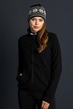 Colmar Zip-Jacke Damen Schwarz Getragen | Colmar zip jacket women black worn