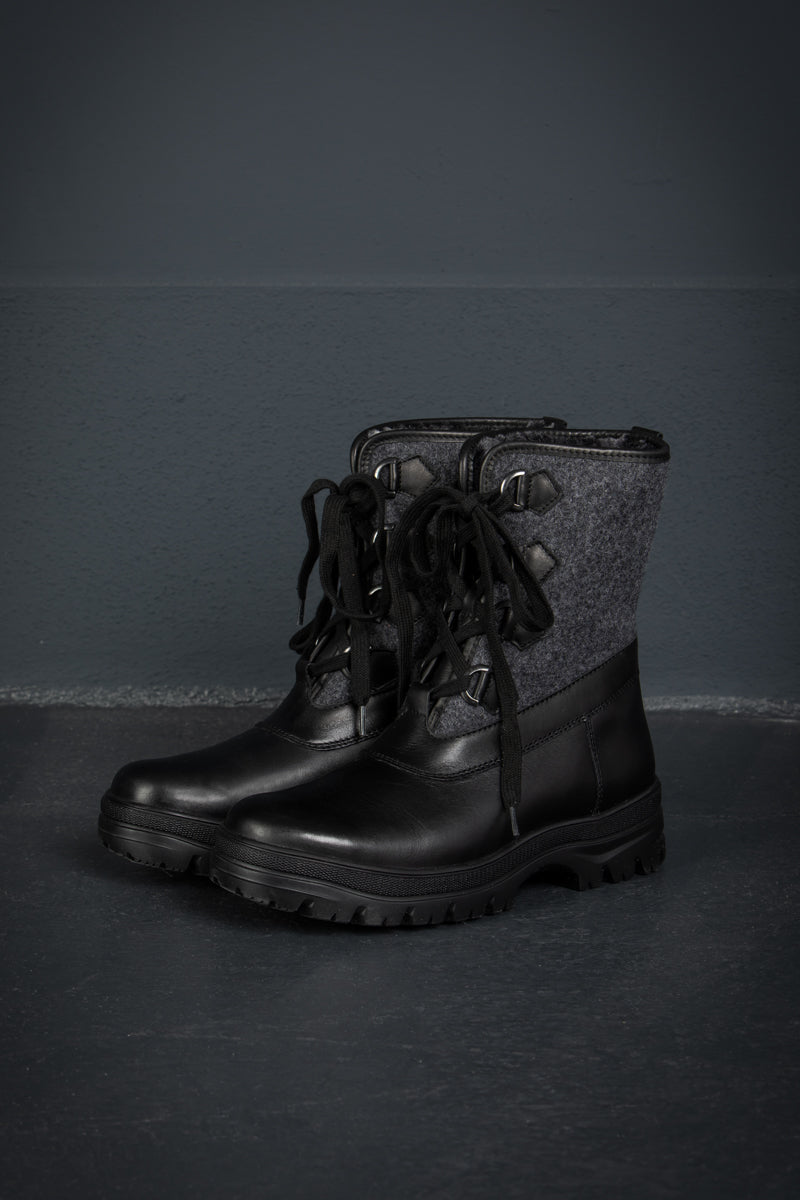 Dirndl & Bua Winterstiefel Regatta Schwarz