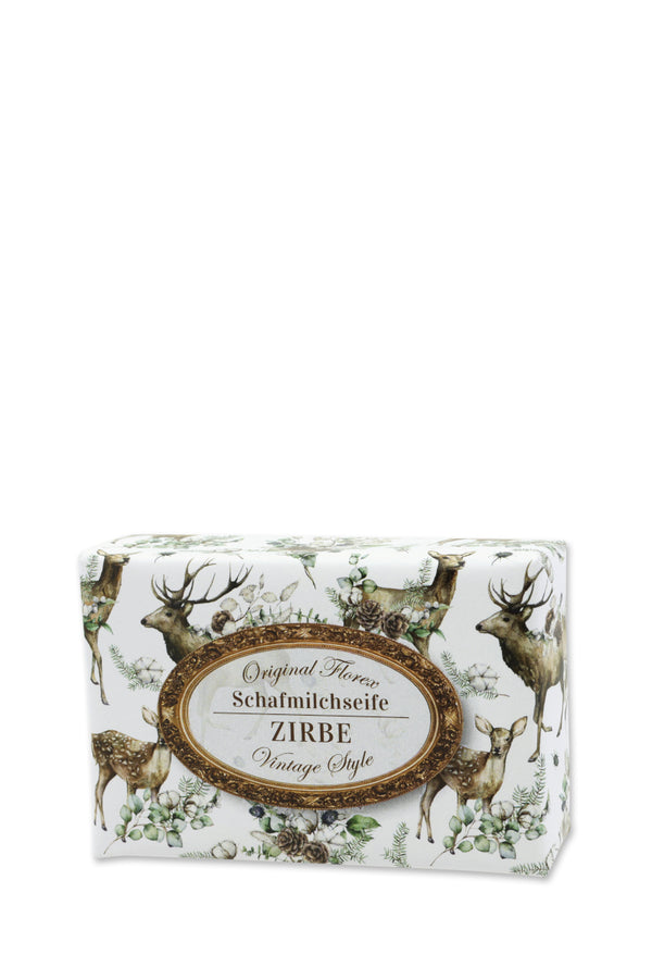 Schafmilchseifen Zirben Seife Hirsch Braun 100g
