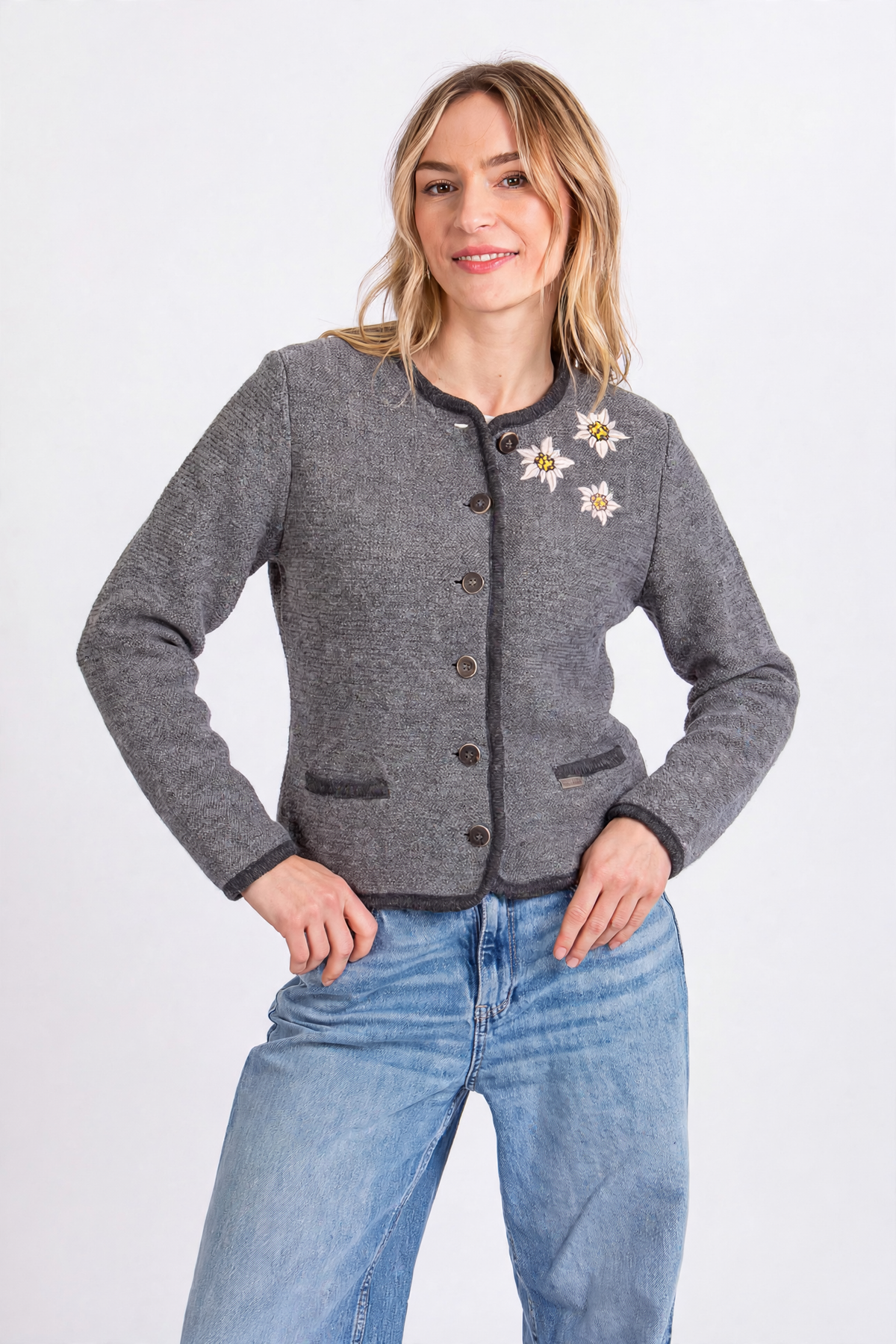 Boos Strickjanker Edelweiß