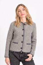 Alpe Piano Trachten Strickjacke Erna stone