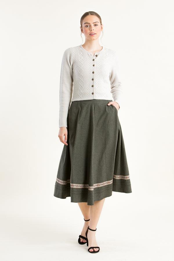 Felicitas Strickjanker Clarissa Ecru