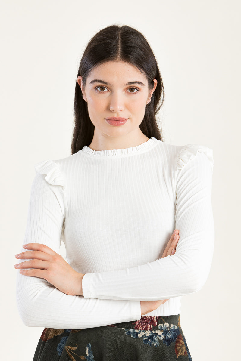 Felicitas Trachtenshirt Liona ecru