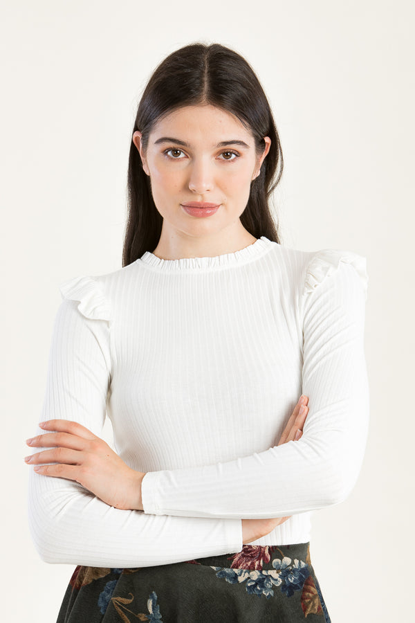 Felicitas Trachtenshirt Liona ecru