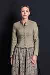 Gottseidank Trachtenjanker Barbara Stein Vorderansicht | Gottseidank Traditional Jacket Barbara stone front view