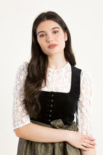 Gottseidank Dirndlbluse Ernesta eierschale Detail Ärmel | Gottseidank Dirndl Blouse Ernesta eggshell sleeve detail
