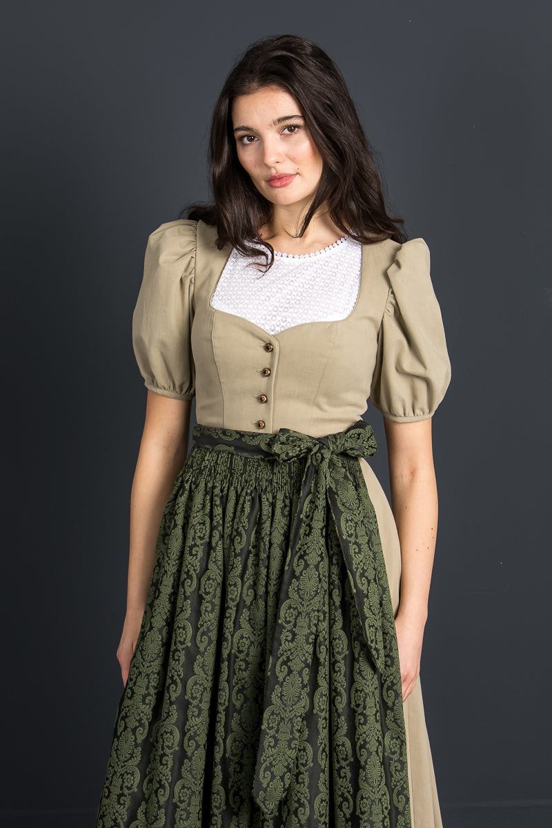 Gottseidank Ärmeldirndl Carolina stein Detail Mieder | Gottseidank sleeved dirndl Carolina stone bodice detail
