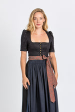 Gottseidank Dirndl Hanni carbonblau Getragen | Gottseidank Dirndl Hanni carbon blue worn